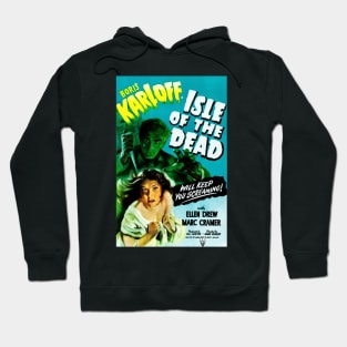 Digitally Restored Isle of The Dead Vintage Horror Film Print Hoodie